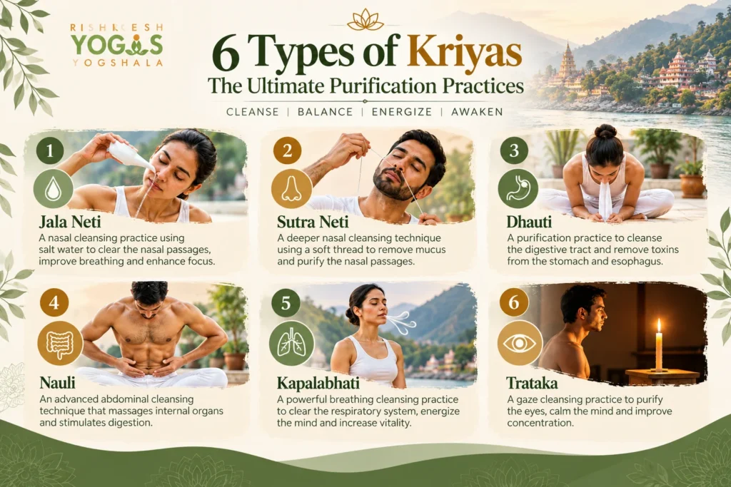 6 types kriyas ultimate purification 6 Types of Kriyas to Ultimate Purification