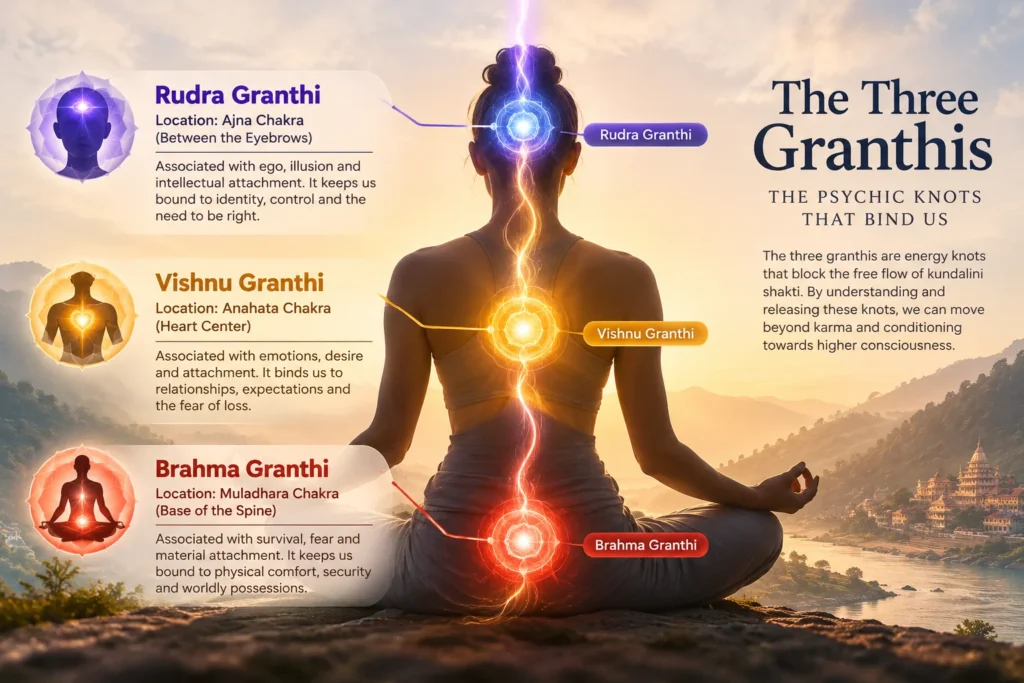 three granthis releasing three granthis releasing