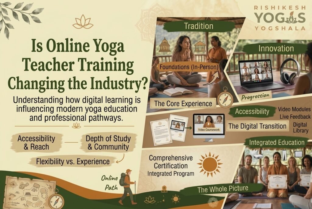 Is Online Yoga Teacher Training Changing the Industry