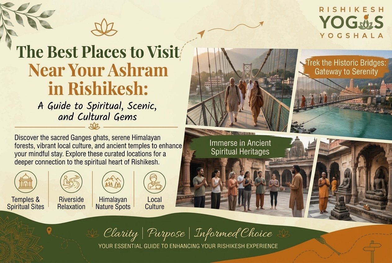 The Best Places to Visit Near Your Ashram in Rishikesh