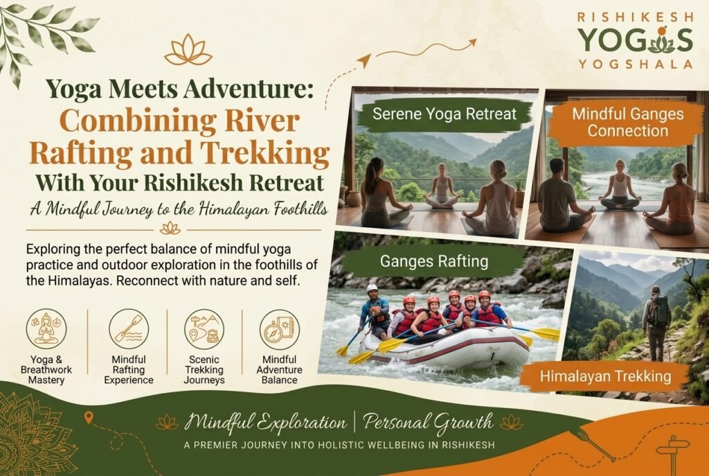 Yoga Meets Adventure: Combining River Rafting and Trekking With Your Rishikesh Retreat