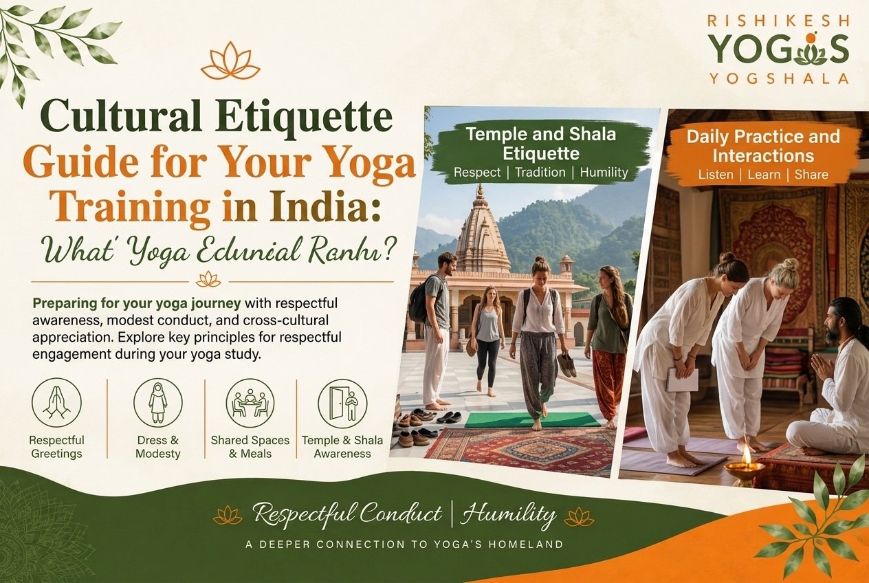 Cultural Etiquette Guide for Your Yoga Training in India
