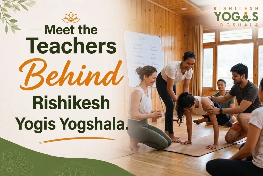 Yoga Teachers at Rishikesh Yogis Yogshala